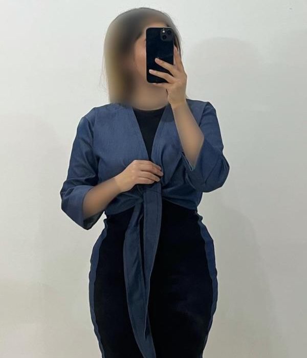 ماکسی آ.حلقه بارویه جین گره ای