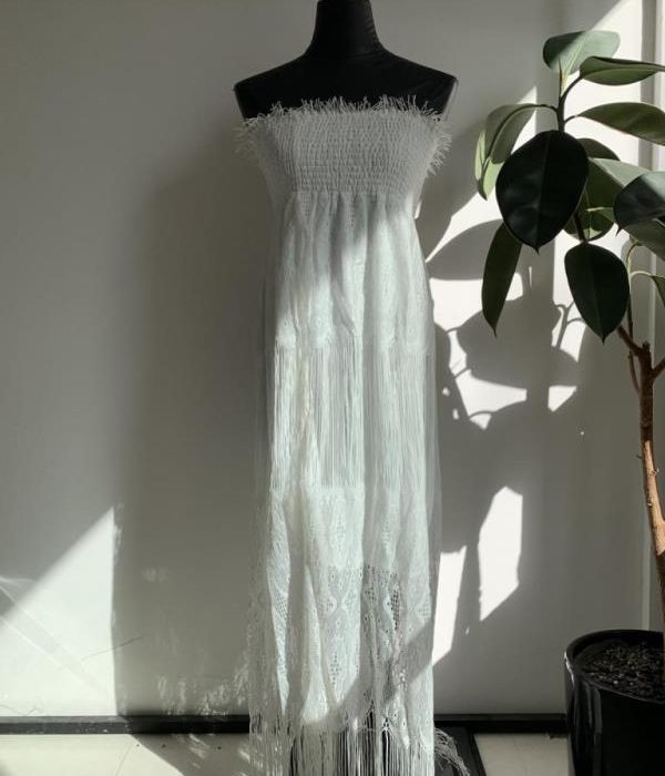 ماکسی طرح مکرومه دکلته وارداتی