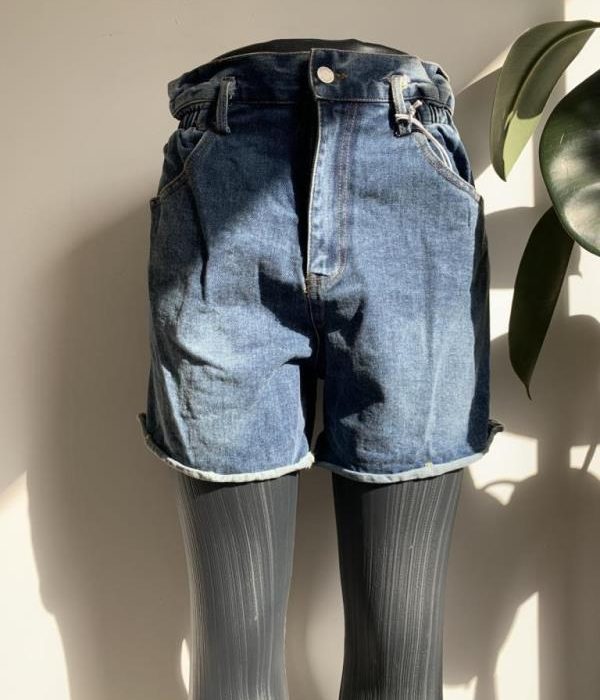 شورتک جین کمرکش وارداتی