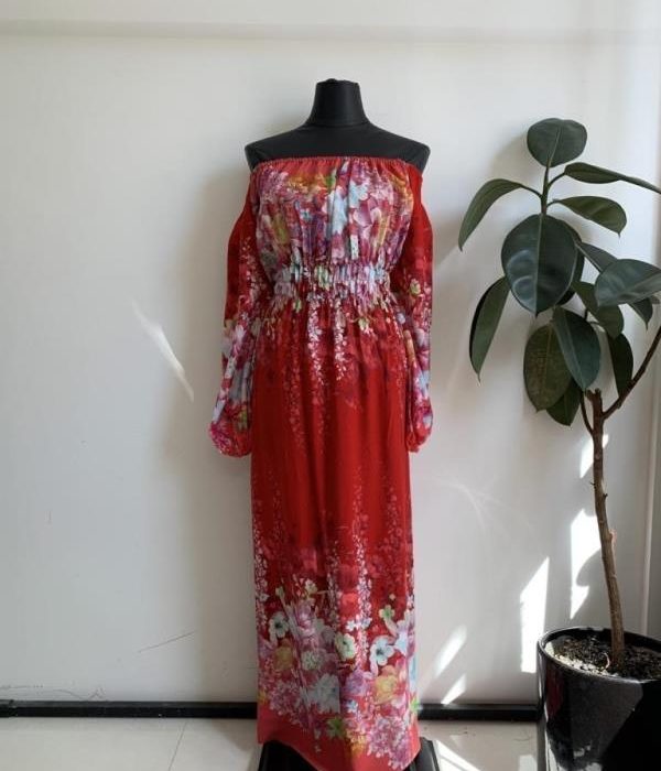 ساحلی نخی آ.ب کمرکش طرح گل