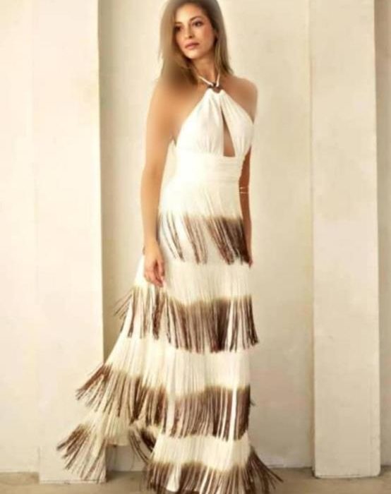 ماکسی گردنی ریش دار