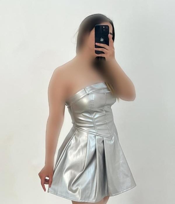 تونیک چرم دکلته عروسکی