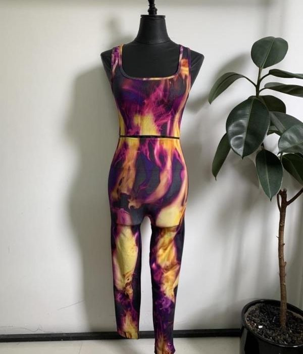 ست نیم تنه لگ آتشی وارداتی