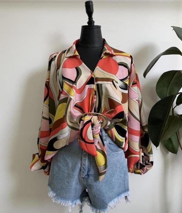 شومیزالیزه خفاشی گره ای سگکدار