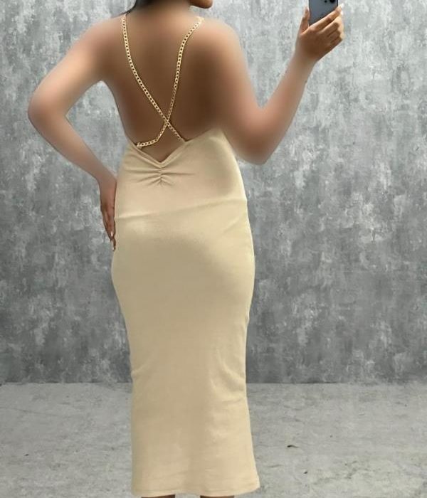 ماکسی جلوپاپیون پشت زنجیر