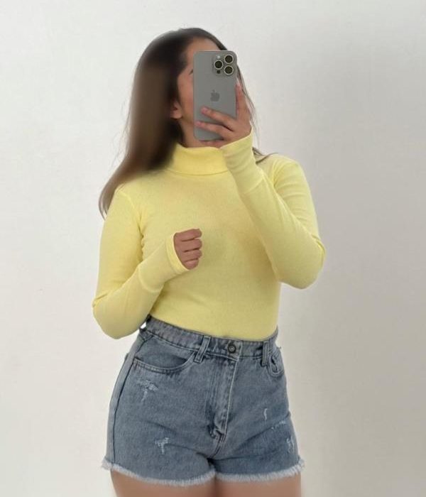 بادی استین.ب یقه اسکی ساده.ف