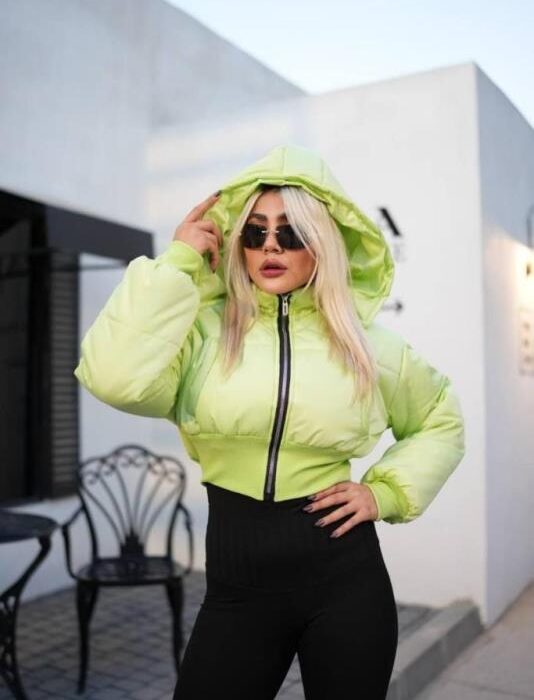 کاپشن چرم روژان11