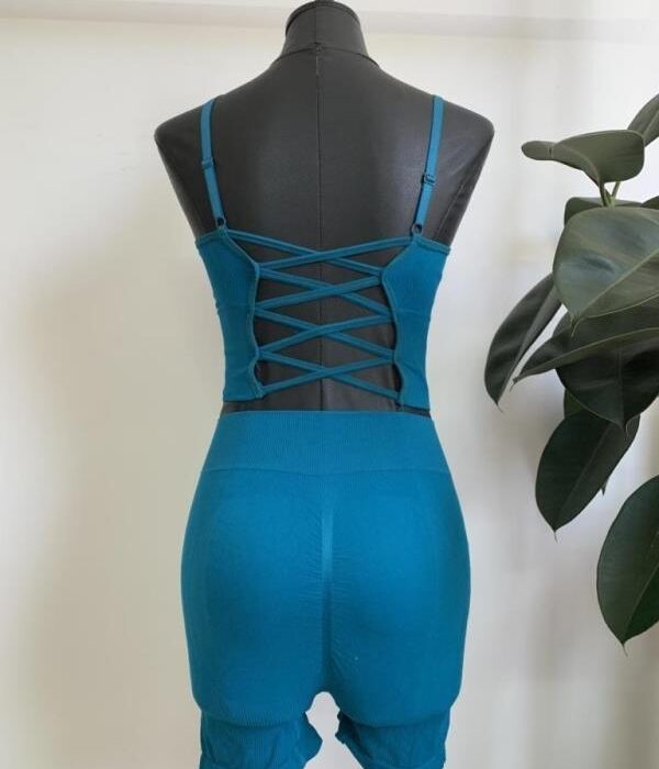 ست نیمتنه شرتک پشت بندی دوبندی