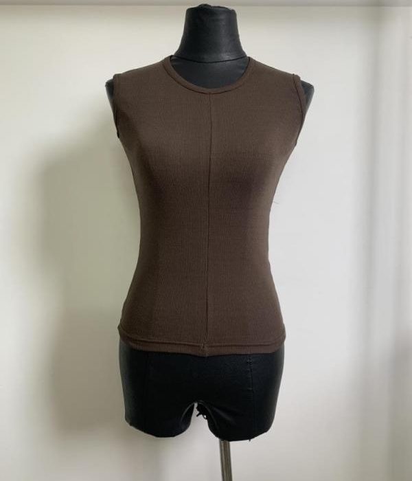 بلوزآ.حلقه یقه گردرگه دار