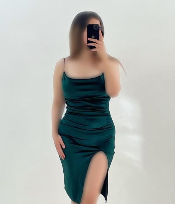 تونیک مخمل یقه شل جلو چین