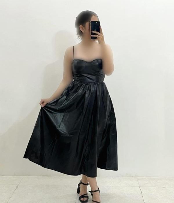 ماکسی چرم کاپدارسرشونه بندی عروسکی