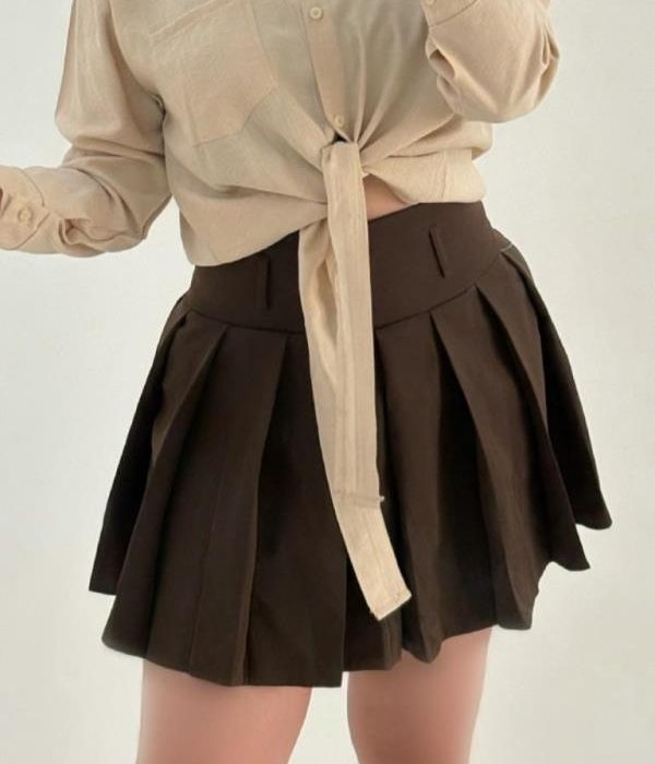 دامن تنیسی کمردار