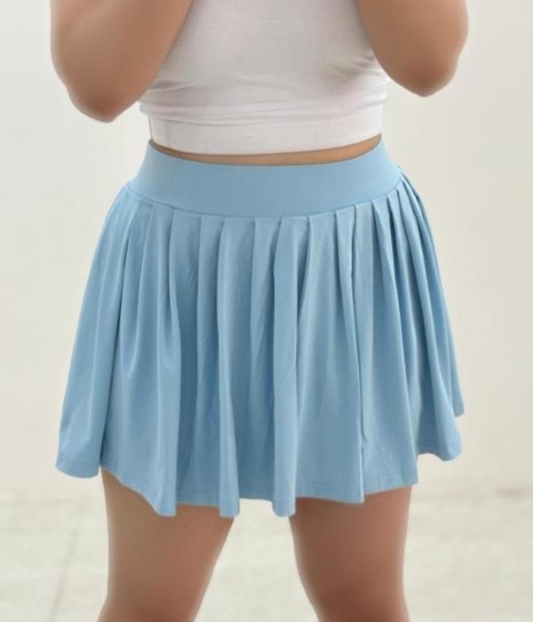 دامن تنیسی پلیسه دار