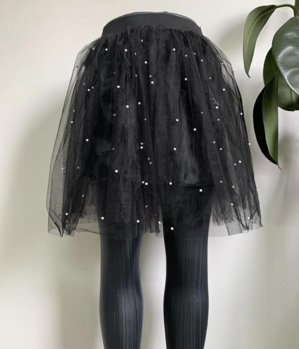 دامن تورعروسکی مرواریدی