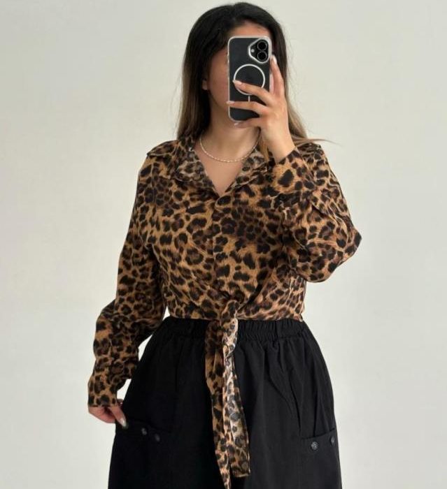 شومیزپلنگی گره ای